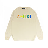 Amiri Long Sleeve Shirt Fashion Brand Long Sleeve Long-Sleeved T-shirt Blouse