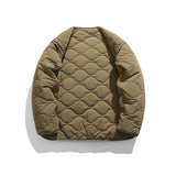 Unisex Winter Cotton Coat Retro Three-Dimensional Pocket Cotton Jacket
