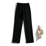 Women Sweatpants Suit Pants Wide Leg Pants Spring and Autumn Loose Suit Straight-Leg Trousers