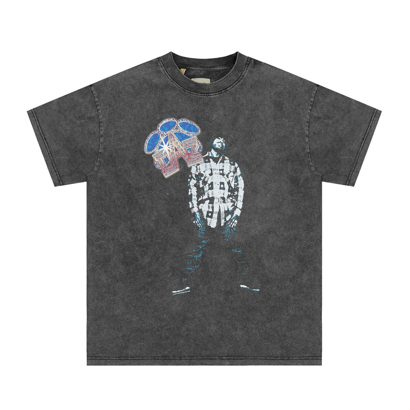 Gallery Dept T Shirts Short Sleeve T-shirt Men and Women Loose