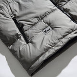 Unisex Winter Cotton Coat Stand-up Collar down Jacket Vintage Zipper Pocket down Jacket