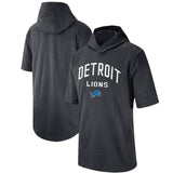 NFL T-Shirts NFL Football Hooded T-Shirt Short Sleeve Print