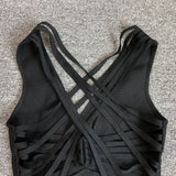 Women's Evening Dress Bandage One-Piece Dress Summer Backless Slim Fit Sexy Dress