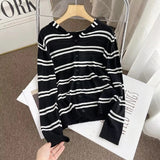 Women Sweater Knitwear Long-Sleeved Sweater Women's Autumn Leisure Simple Hooded Top