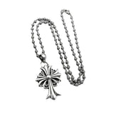 Chrome Hearts Necklace Classic Cross Flower Men's and Women's Design Pendant
