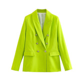 Women's Suits Jacket Women's Spring and Autumn Loose Small Suit