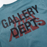 Gallery Dept T Shirts Summer Print Letter Loose for Men and Women