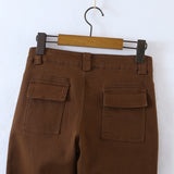 Women Sweatpants Overalls Women's Slim Flared Casual Mopping Pants