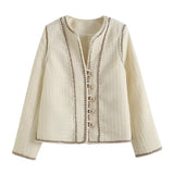 Women Woolen Coat Classic Style Coat Spring and Autumn Loose