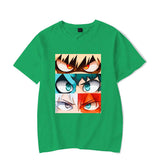 2024Hot Deku Bakugou Katsuki Todoroki Shoto Printed T-shirts