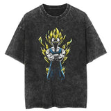 2024Men Streetwear Vintage Oversized T Shirt Japanese