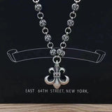 Chrome Hearts Necklace Vintage Cross Chain for Men and Women
