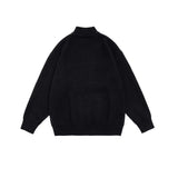 Unisex Hoodie Autumn Back Affixed Cloth Embroidered Sweater