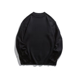 Unisex Winter Cotton Coat Knitwear Vintage Mock Neck Sweater