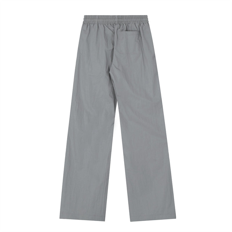Men Sweatpants Mechanical Style Sports Casual Pants Men Loose-Fitting Wide-Leg Trousers