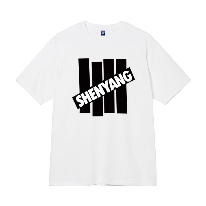 UNDEFEATED T Shirts Crew Neck Men's and Women's Loose