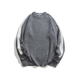 Unisex Sweater Winter Striped Minimalist