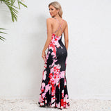 Women Date Dress Summer Sexy Slim Strap Fishtail Skirt
