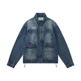 Women Jacket Loose Denim Jacket Autumn Denim Coat Jacket