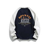 Unisex Hoodie Autumn New Contrast Color Sweatshirt