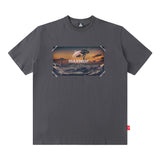 Men T Shirt Hip Hop Summer Casual Short Sleeve T-shirt Men