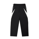 Women Sweatpants Vintage Sports Trousers Loose Wide-Leg Straight Pants Men and Women