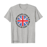 Inspired by Queen's Platinum Jubilee 2022 Elizabeth 70 Years T-Shirt Graphic Print Crew Neck