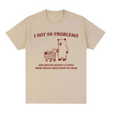 My Tummy Hurts Funny Raccoon Graphic T Shirt Weird