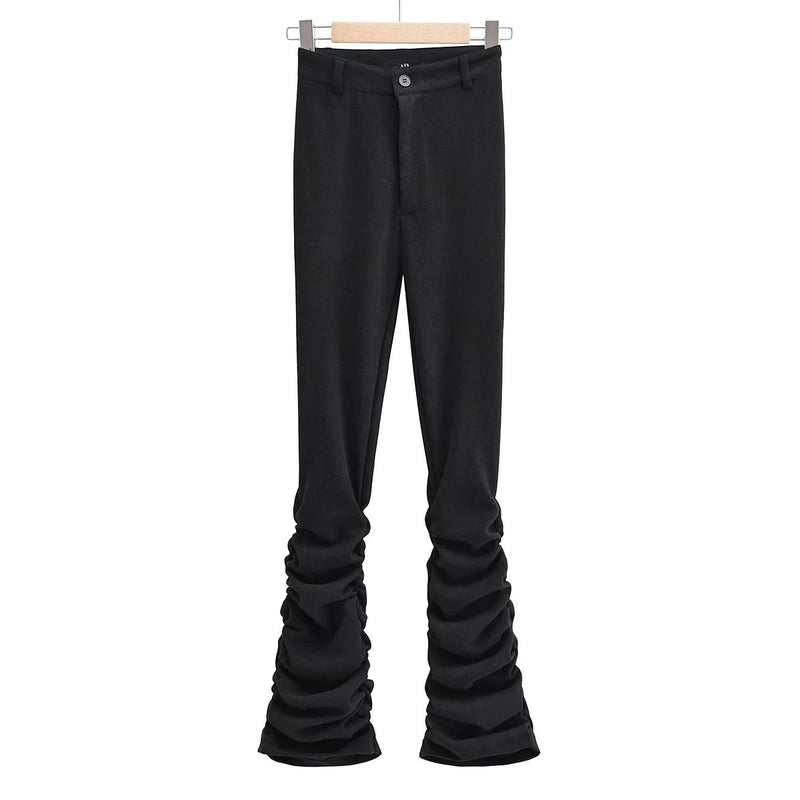 Women Sweatpants Bell-Bottom Pants Straight Casual Pants