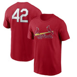 MLB T-Shirts MLB Cardinals T-Shirt Baseball Sports T-Shirt Printed Short Sleeve Men