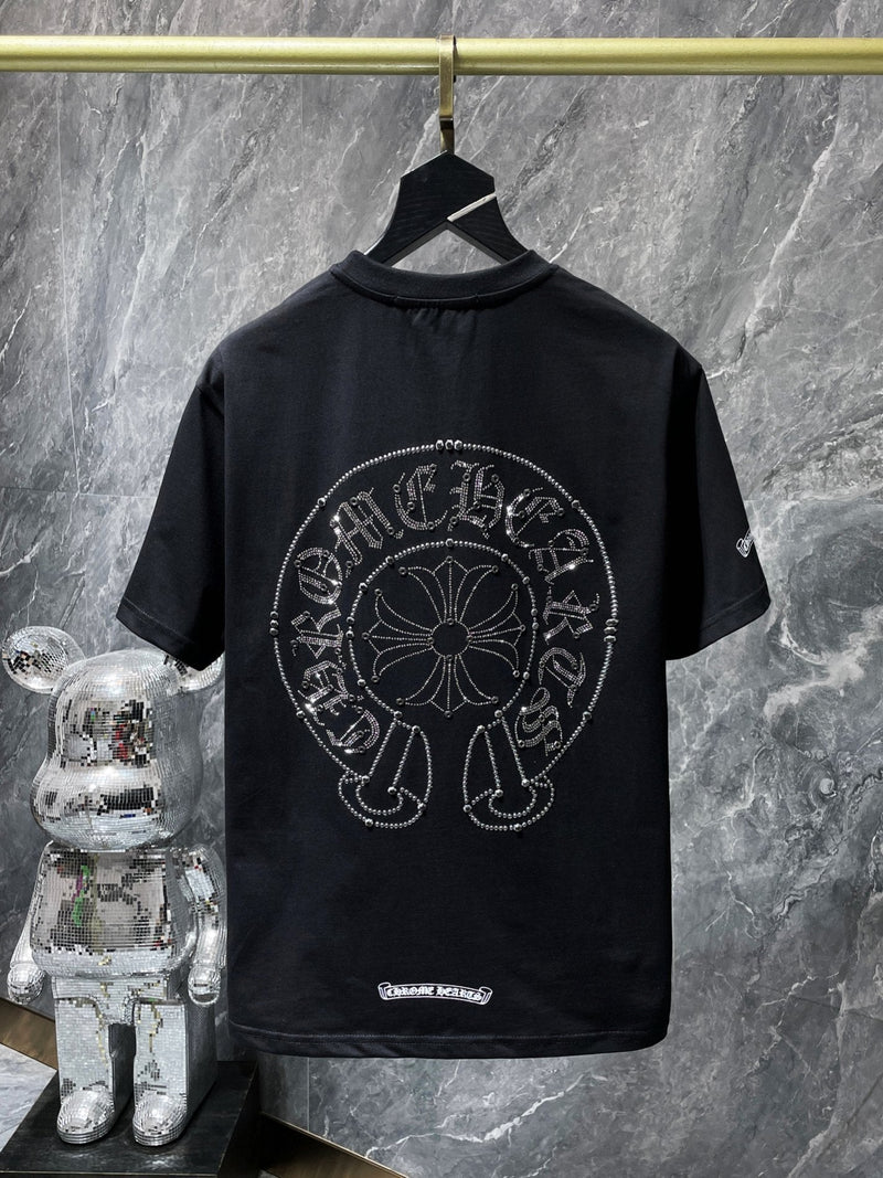 Chh Chrome Hearts T-Shirts Summer Short Sleeve T-Shirts