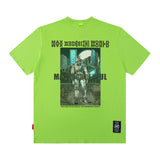 Men T Shirt Hip Hop Oversize Half Sleeve T-shirt Men and Women