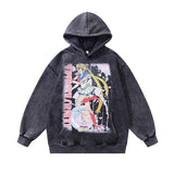 Men Hoodie Cartoon Couple Hooded Top