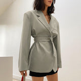 Women Trench Coat Autumn and Winter Suit Loose Casual Jacket