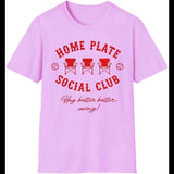 Home Plate Social Club Hey Batter Swing Shirt Baseball