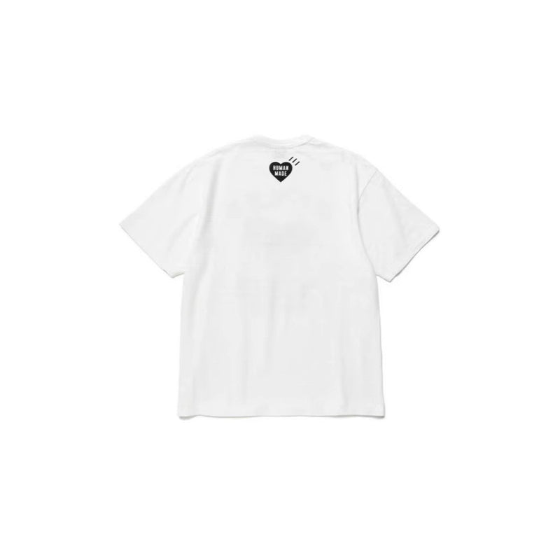 Men T-shirts Bear Loose Casual Short Sleeve T-Shirt