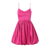Women Dresses Summer Sling Mini Skirt Backless Sexy Skirt (Xds0414)
