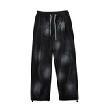 Women Sweatpants Loose Straight Sweatpants Vintage Sports Trousers Men