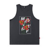 Men Vest Hiphop Retro Sleeveless T-shirt