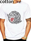 2024Funny Boo Portrait Graphic  Cotton T-Shirt Summer