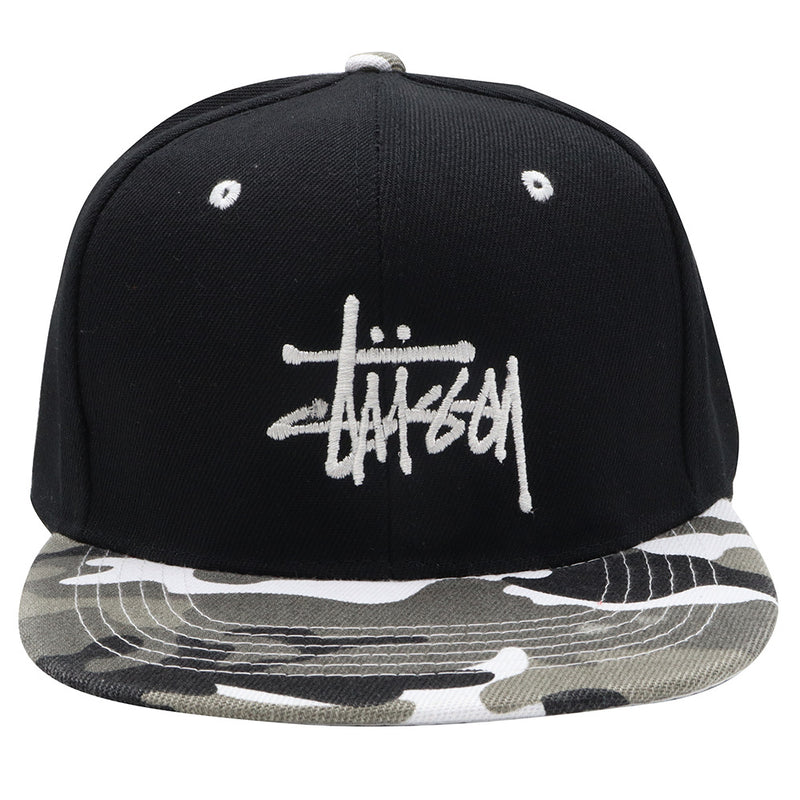 Stussy Hat Embroidery Color Matching Street Hip Hat Sun Hat