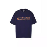 Mens T-shirts Gallery Dept Japan Tokyo LOGO glitter bronzing print short-sleeved T-shirt