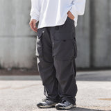 Men Sweatpants Loose Sports Outdoor Pleated Casual Pants