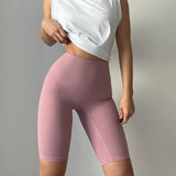 Women Yoga Sports Shorts Sexy Quick-Drying Yoga Fitness Dance Tight Sports Running Cycling Shorts