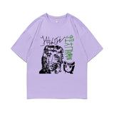 Limited Edition Yabujin T-shirt Summer Unisex O-collar Cotton