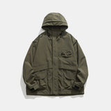 Unisex Jacket Autumn Windproof Hood Coat