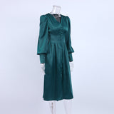 Women Dress Autumn and Winter Dress Long Skirt