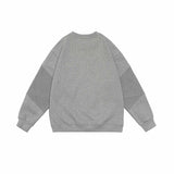 Unisex Hoodie Autumn Thread Patchwork Sweater