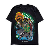 NBA T-Shirts Warren Lotas NBA Street Trend T-Shirt Sports Short Sleeve Top