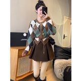 Women Knitted Cardigan Sweater Spring and Autumn Top
